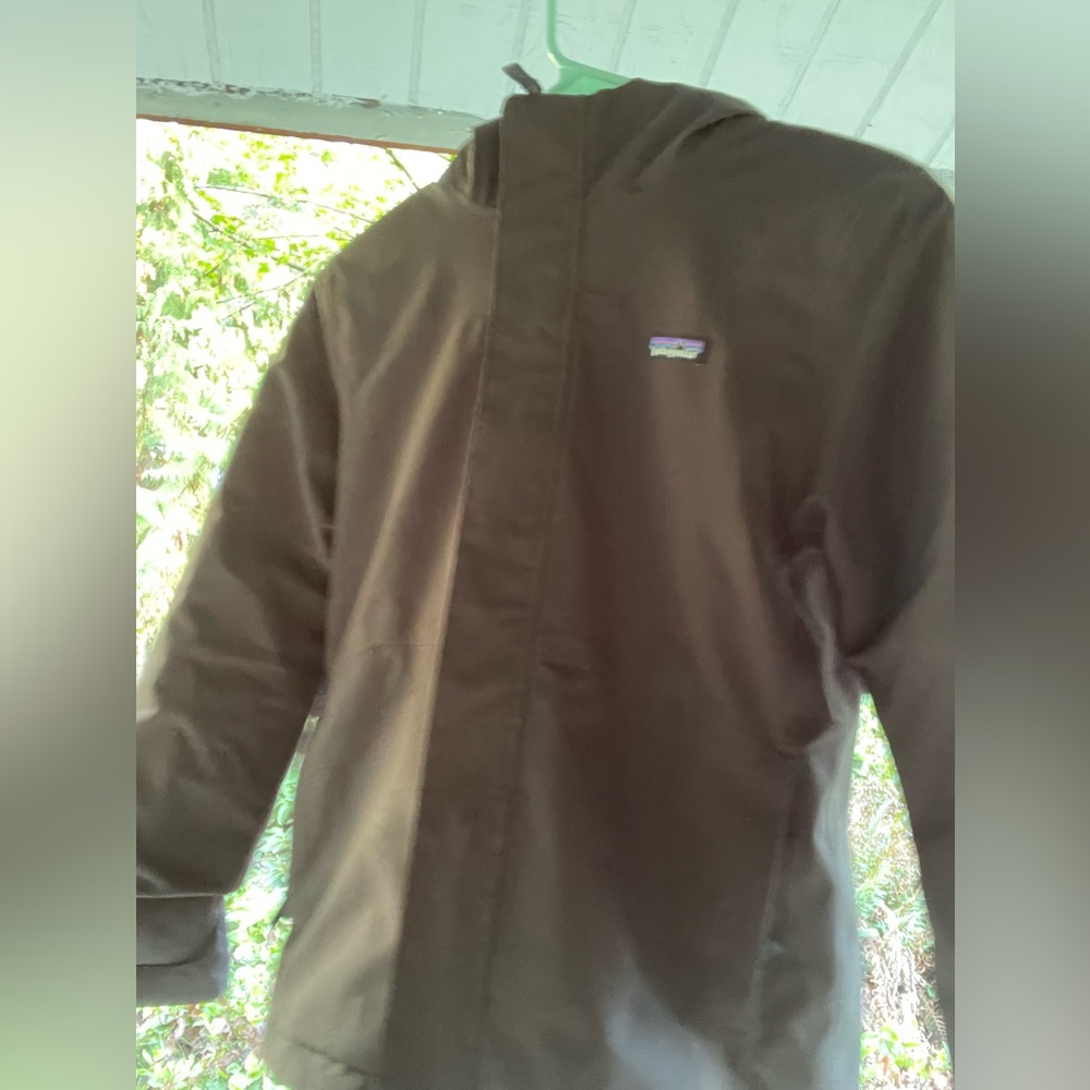 Patagonia everyday ready boys insulated snow jacket black